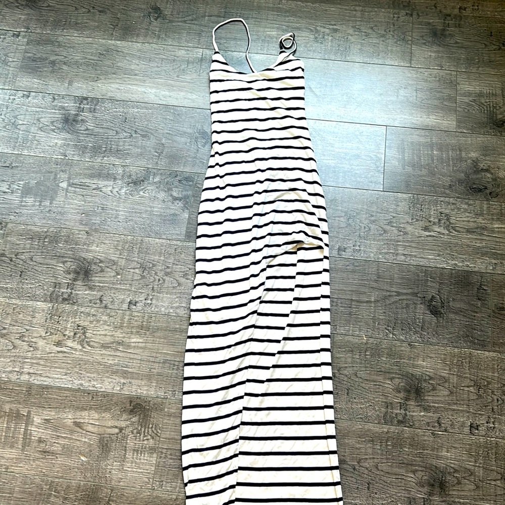 Lovers + Friends Striped Maxi Dress